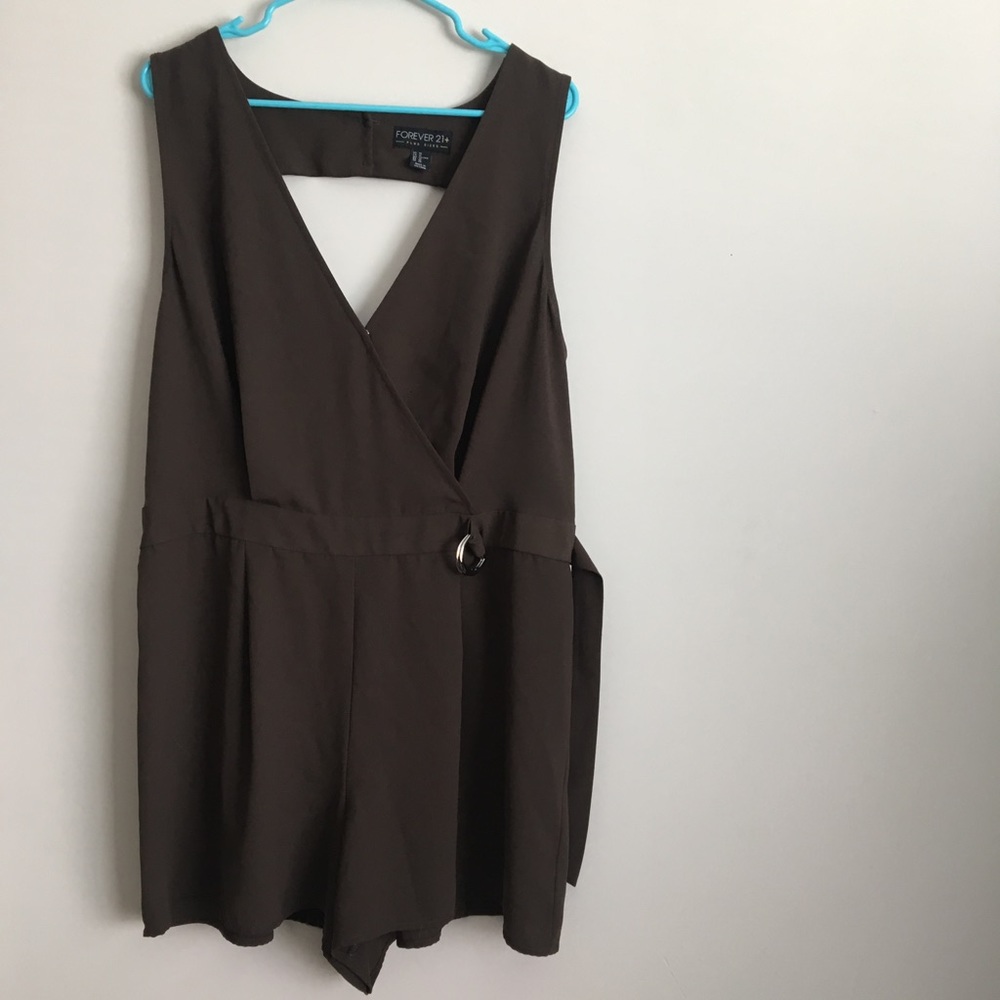 Forever 21 Hunter Green Romper